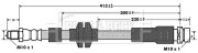 BBH7376 Brzdová hadice BORG & BECK