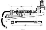 BBH7553 Brzdová hadice BORG & BECK