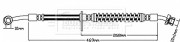 BBH8151 BORG & BECK brzdová hadica BBH8151 BORG & BECK