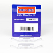 BBK1012 BORG & BECK sada príslużenstva oblożenia kotúčovej brzdy BBK1012 BORG & BECK