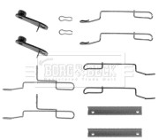 BBK1020 Sada příslušenství, obložení kotoučové brzdy BORG & BECK