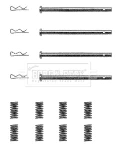 BBK1071 Sada příslušenství, obložení kotoučové brzdy BORG & BECK