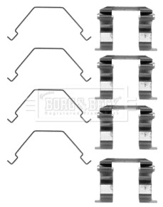 BBK1083 Sada příslušenství, obložení kotoučové brzdy BORG & BECK