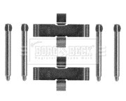BBK1089 Sada příslušenství, obložení kotoučové brzdy BORG & BECK