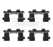 BBK1114 Sada příslušenství, obložení kotoučové brzdy BORG & BECK