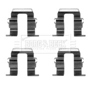 BBK1141 Sada příslušenství, obložení kotoučové brzdy BORG & BECK