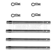 BBK1155 Sada příslušenství, obložení kotoučové brzdy BORG & BECK