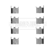 BBK1157 Sada příslušenství, obložení kotoučové brzdy BORG & BECK
