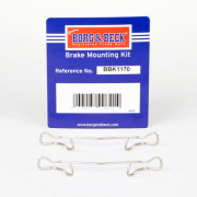 BBK1170 Sada příslušenství, obložení kotoučové brzdy BORG & BECK