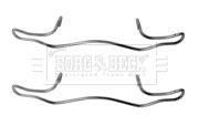 BBK1180 BORG & BECK sada príslużenstva oblożenia kotúčovej brzdy BBK1180 BORG & BECK