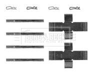 BBK1181 Sada příslušenství, obložení kotoučové brzdy BORG & BECK