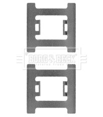 BBK1196 Sada příslušenství, obložení kotoučové brzdy BORG & BECK