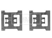 BBK1199 Sada příslušenství, obložení kotoučové brzdy BORG & BECK