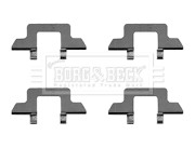 BBK1220 Sada příslušenství, obložení kotoučové brzdy BORG & BECK