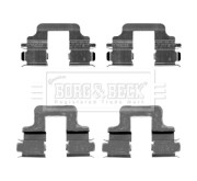 BBK1224 Sada příslušenství, obložení kotoučové brzdy BORG & BECK