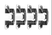 BBK1245 Sada příslušenství, obložení kotoučové brzdy BORG & BECK