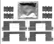 BBK1262 Sada příslušenství, obložení kotoučové brzdy BORG & BECK