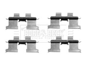 BBK1285 Sada příslušenství, obložení kotoučové brzdy BORG & BECK