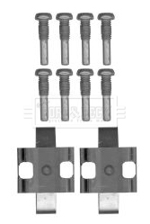 BBK1308 Sada příslušenství, obložení kotoučové brzdy BORG & BECK