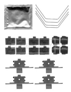 BBK1341 Sada příslušenství, obložení kotoučové brzdy BORG & BECK