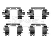 BBK1344 Sada příslušenství, obložení kotoučové brzdy BORG & BECK