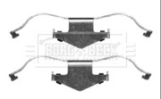 BBK1405 Sada příslušenství, obložení kotoučové brzdy BORG & BECK