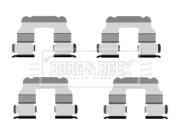 BBK1421 Sada příslušenství, obložení kotoučové brzdy BORG & BECK