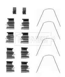 BBK1432 Sada příslušenství, obložení kotoučové brzdy BORG & BECK