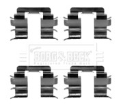 BBK1453 Sada příslušenství, obložení kotoučové brzdy BORG & BECK