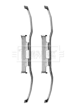 BBK1463 Sada příslušenství, obložení kotoučové brzdy BORG & BECK