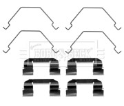 BBK1470 Sada příslušenství, obložení kotoučové brzdy BORG & BECK