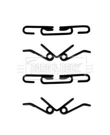 BBK1494 Sada příslušenství, obložení kotoučové brzdy BORG & BECK