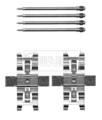 BBK1500 Sada příslušenství, obložení kotoučové brzdy BORG & BECK