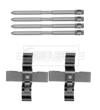 BBK1501 Sada příslušenství, obložení kotoučové brzdy BORG & BECK