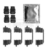 BBK1524 Sada příslušenství, obložení kotoučové brzdy BORG & BECK