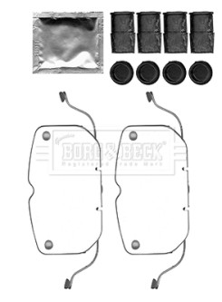 BBK1550 Sada příslušenství, obložení kotoučové brzdy BORG & BECK