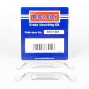BBK1581 Sada příslušenství, obložení kotoučové brzdy BORG & BECK