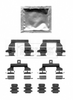 BBK1628 Sada příslušenství, obložení kotoučové brzdy BORG & BECK