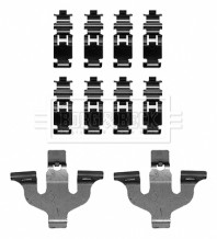 BBK1633 Sada příslušenství, obložení kotoučové brzdy BORG & BECK