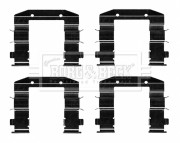 BBK1639 Sada příslušenství, obložení kotoučové brzdy BORG & BECK