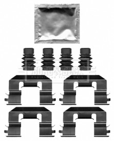 BBK1640 Sada příslušenství, obložení kotoučové brzdy BORG & BECK