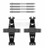 BBK1643 Sada příslušenství, obložení kotoučové brzdy BORG & BECK
