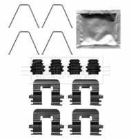 BBK1646 Sada příslušenství, obložení kotoučové brzdy BORG & BECK