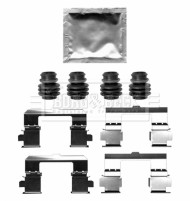 BBK1648 Sada příslušenství, obložení kotoučové brzdy BORG & BECK