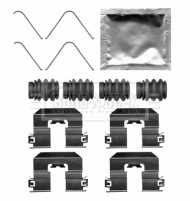 BBK1653 Sada příslušenství, obložení kotoučové brzdy BORG & BECK