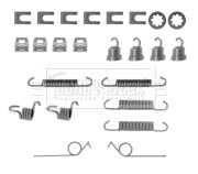 BBK6022 Sada příslušenství, parkovací brzdové čelisti BORG & BECK
