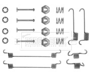 BBK6077 BORG & BECK sada príslużenstva oblożenia kotúčovej brzdy BBK6077 BORG & BECK