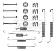 BBK6087 Sada příslušenství, brzdové čelisti BORG & BECK