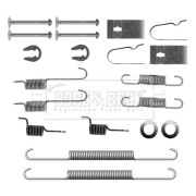 BBK6160 BORG & BECK sada príslużenstva oblożenia kotúčovej brzdy BBK6160 BORG & BECK