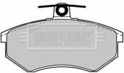 BBP1027 BORG & BECK sada brzdových platničiek kotúčovej brzdy BBP1027 BORG & BECK